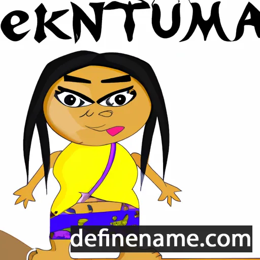 Ne'eltama'uk cartoon