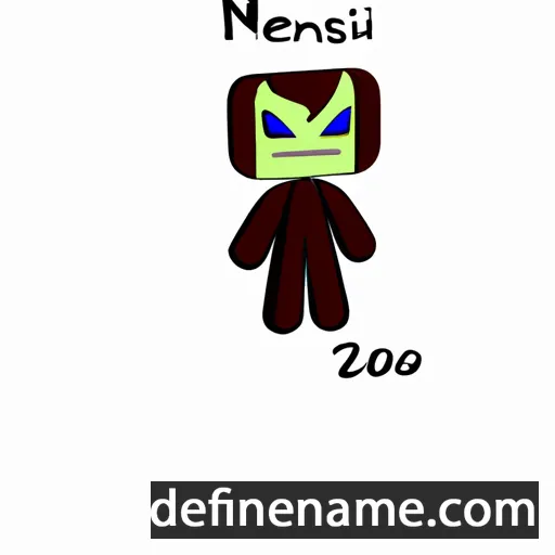 Némésien cartoon