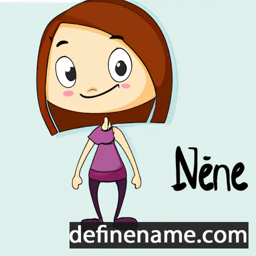 cartoon of the name Neenie