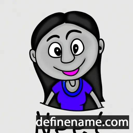 cartoon of the name Neetu