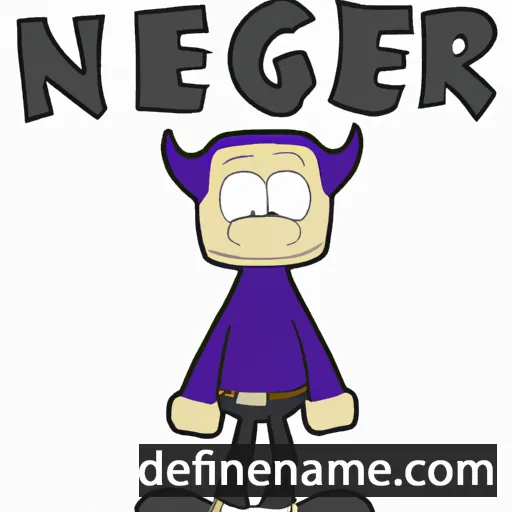 Nefgeirr cartoon