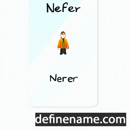 Nefir cartoon