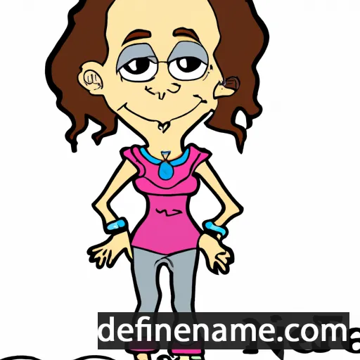 cartoon of the name Nefize