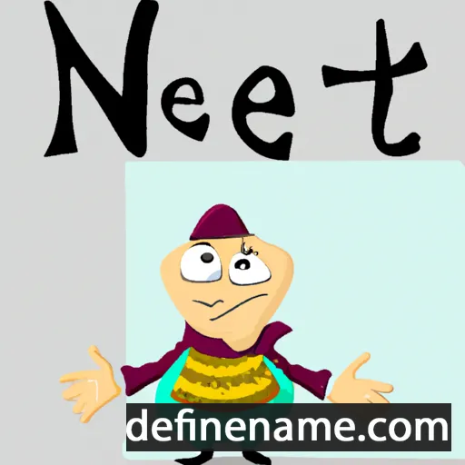 cartoon of the name Nefti