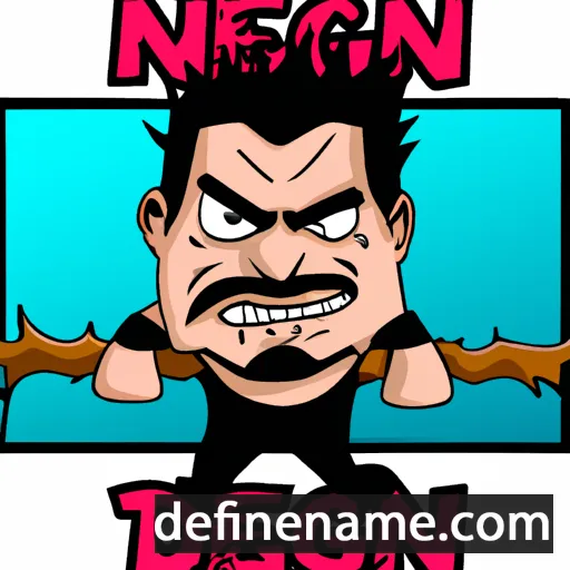 Negan cartoon