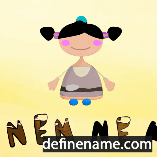 cartoon of the name Neħemija