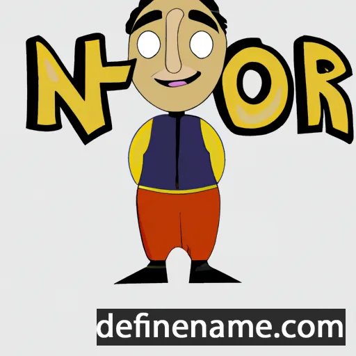 cartoon of the name Nehor