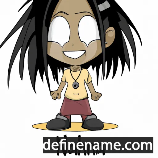 cartoon of the name Neihanna