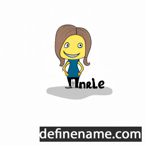 cartoon of the name Neiline