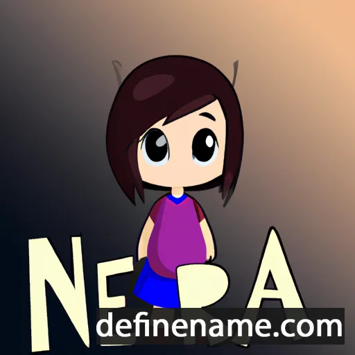 cartoon of the name Neira