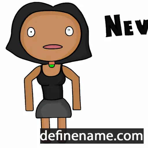 cartoon of the name Neiva