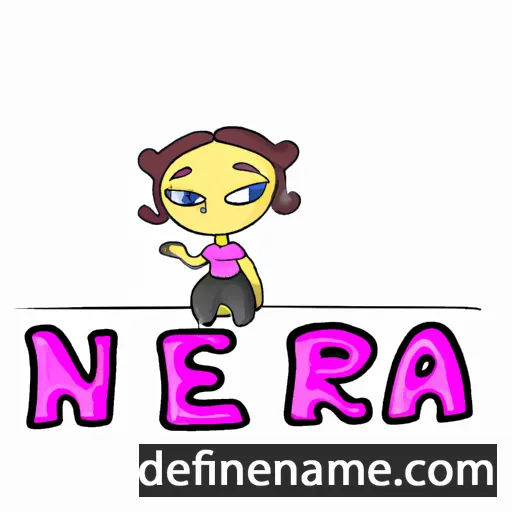 Nejra cartoon