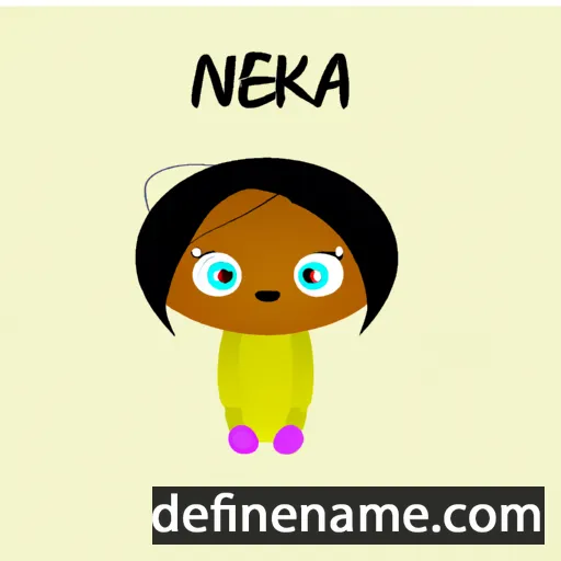 Nekena cartoon