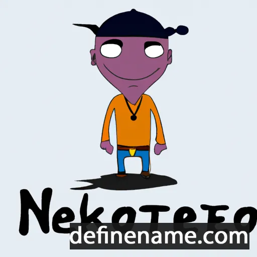 cartoon of the name Nekhot