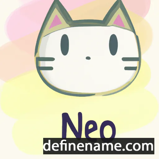 cartoon of the name Neko