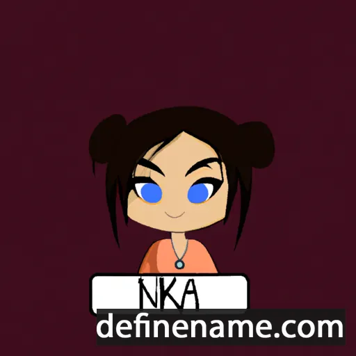 cartoon of the name Nekya