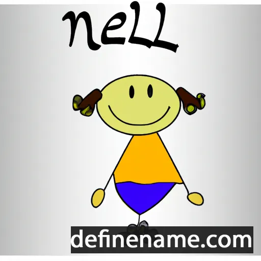 cartoon of the name Neli