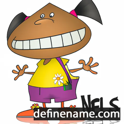 cartoon of the name Nelis