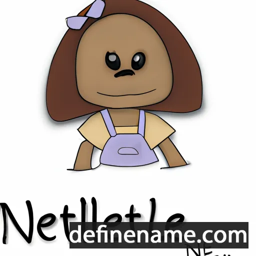 cartoon of the name Nellette