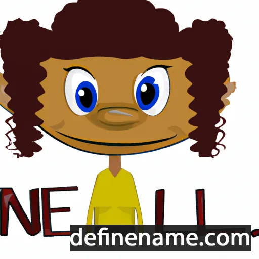 cartoon of the name Nelsi