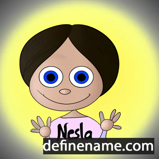 Nelsina cartoon