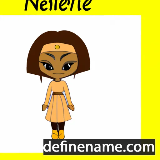 cartoon of the name Nelyafinwë