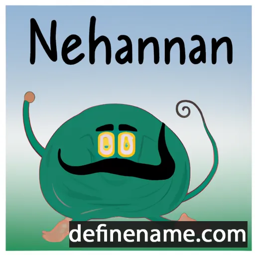 cartoon of the name Nematollah