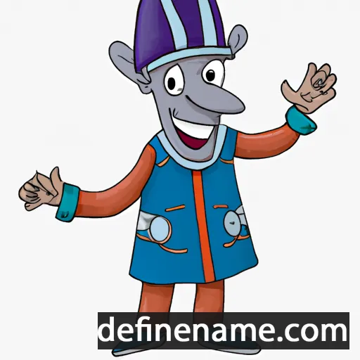 cartoon of the name Nemesiano