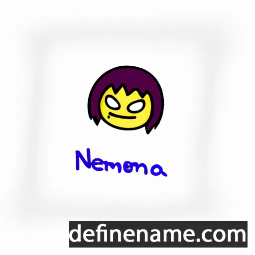 cartoon of the name Nemetona