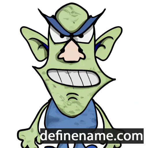 cartoon of the name Nemie