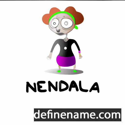 Nenalda cartoon