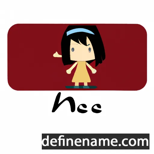 cartoon of the name Nenne