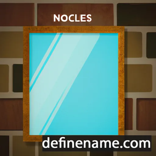 cartoon of the name Neokles