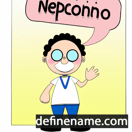 Nepociano cartoon