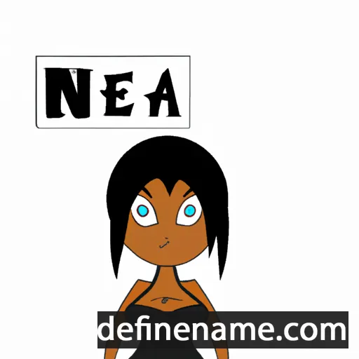 cartoon of the name Nera