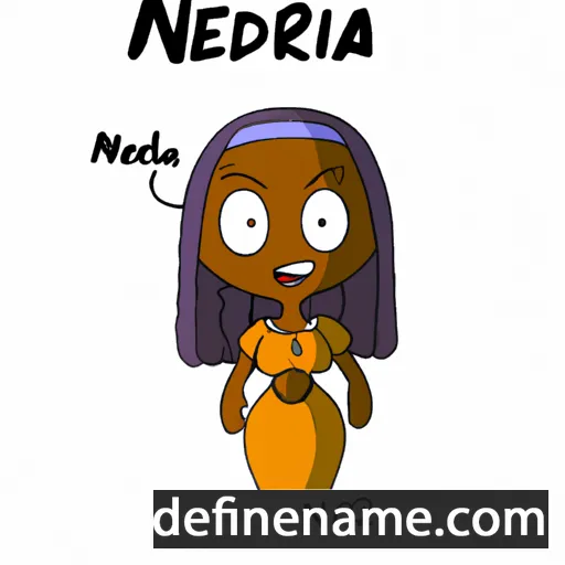 cartoon of the name Neraida