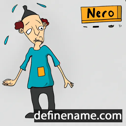 Nerej cartoon