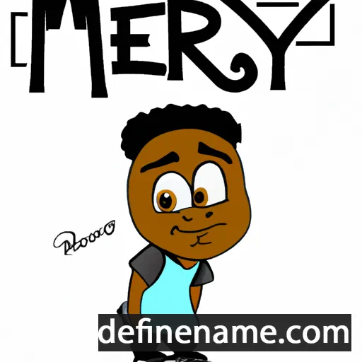 cartoon of the name Nerey