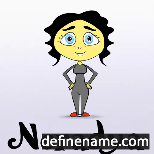 cartoon of the name Nereyda