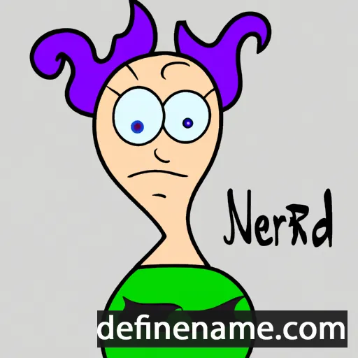 Neríður cartoon