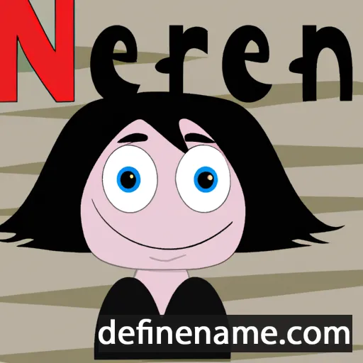 cartoon of the name Neri