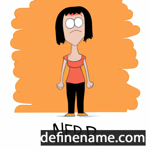 cartoon of the name Neri