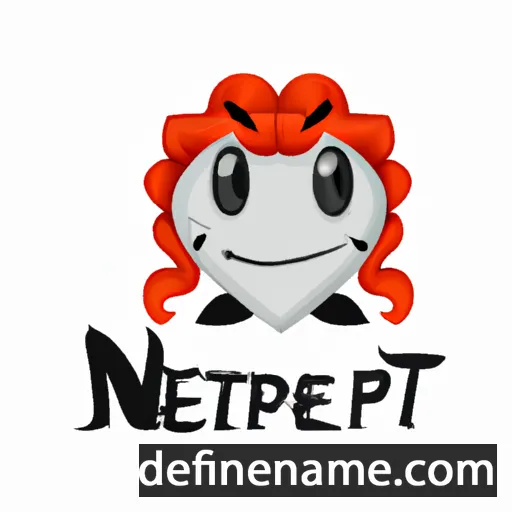 cartoon of the name Neriptie