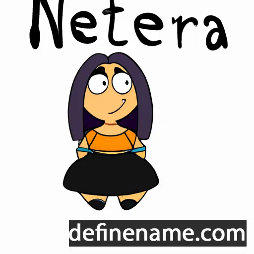 cartoon of the name Nerita