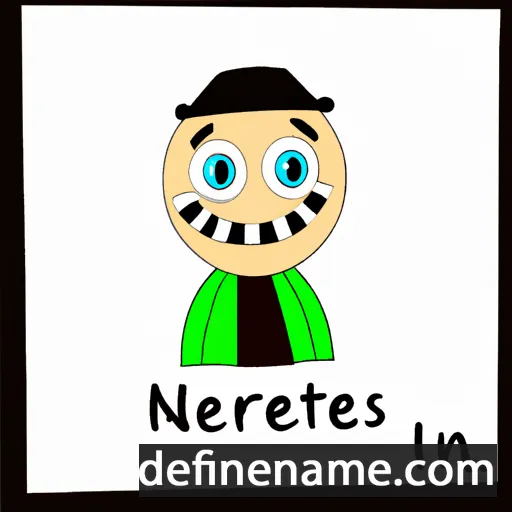 cartoon of the name Nerites