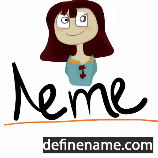 Nermê cartoon