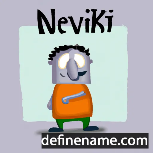 cartoon of the name Nerrivik