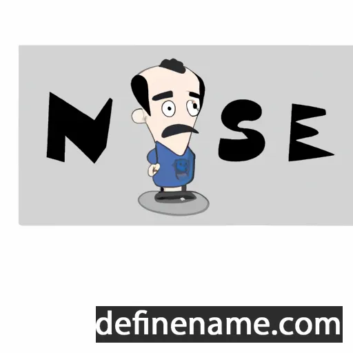 cartoon of the name Nerse