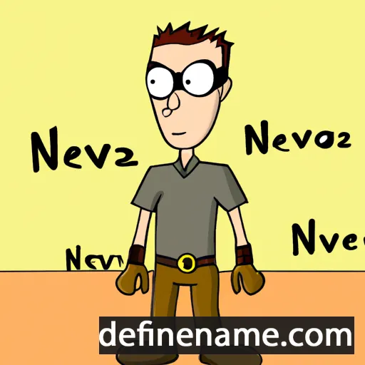 cartoon of the name Nervas