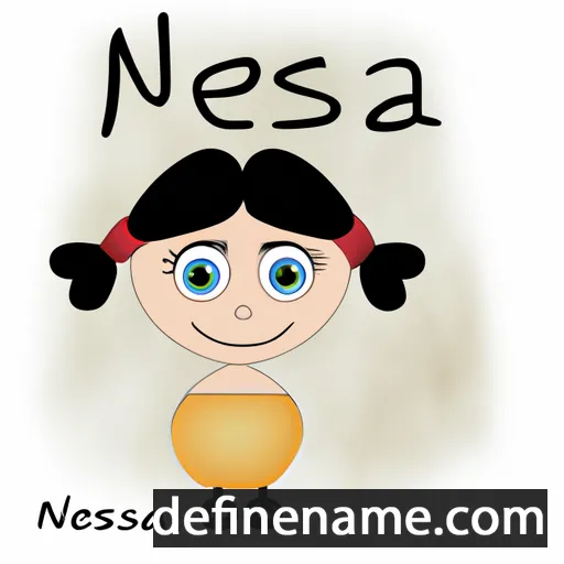 Nesina cartoon